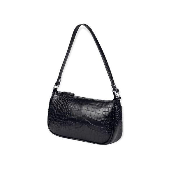 NWT  faux leather croc bag - Picture 3 of 6